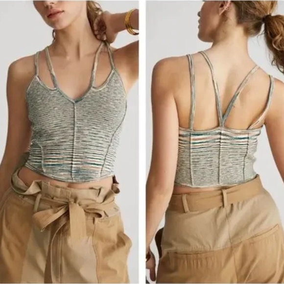 Anthropologie Reed Sweater Corset Tank - Picture 2 of 9